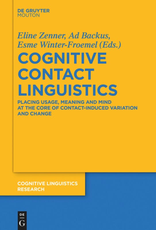 Front cover_Cognitive Contact Linguistics