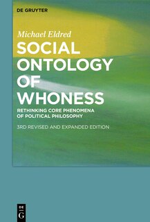 Front cover_Social Ontology of Whoness