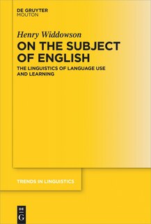 Front cover_On the Subject of English