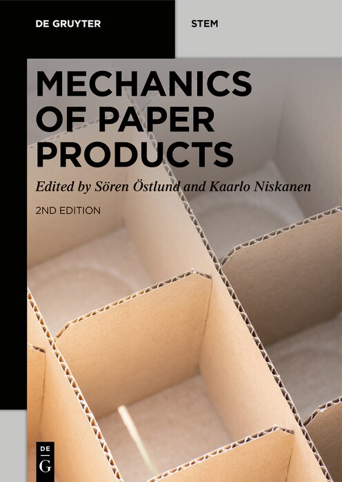 Couverture_Mechanics of Paper Products