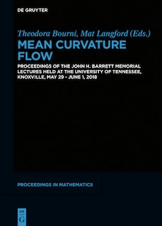 Front cover_Mean Curvature Flow