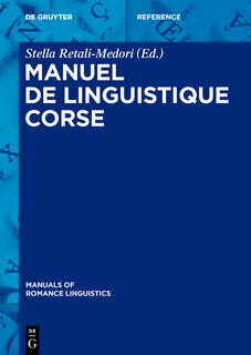 Front cover_Manuel de linguistique corse