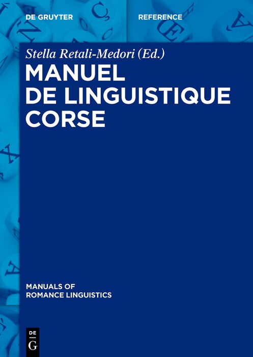 Front cover_Manuel de linguistique corse