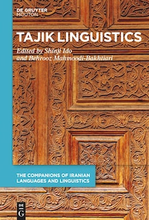 Couverture_Tajik Linguistics