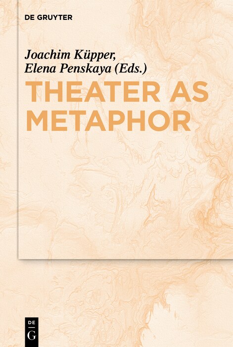 Front cover_Theater as Metaphor