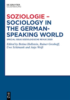 Front cover_Soziologie - Sociology in the German-Speaking World