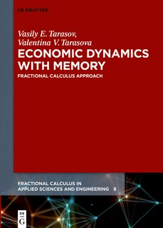 Front cover_Economic Dynamics with Memory
