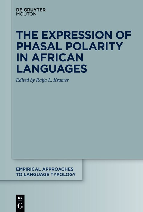 Couverture_The Expression of Phasal Polarity in African Languages