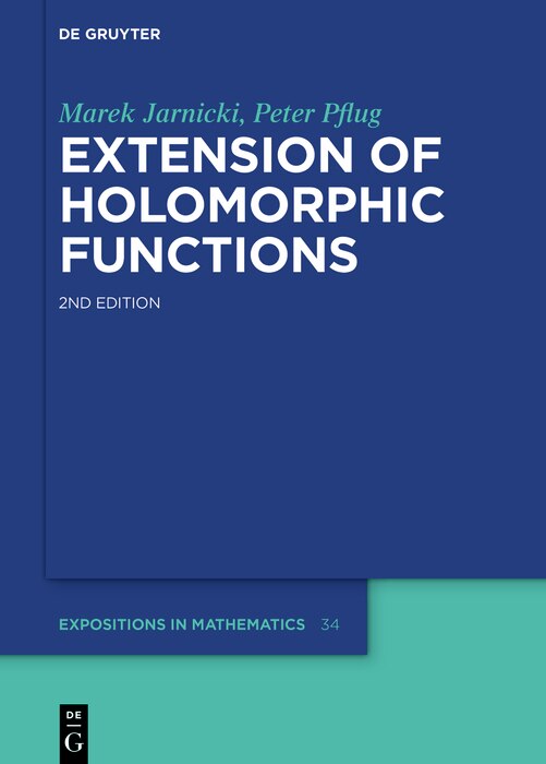 Couverture_Extension of Holomorphic Functions