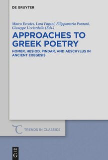 Couverture_Approaches to Greek Poetry