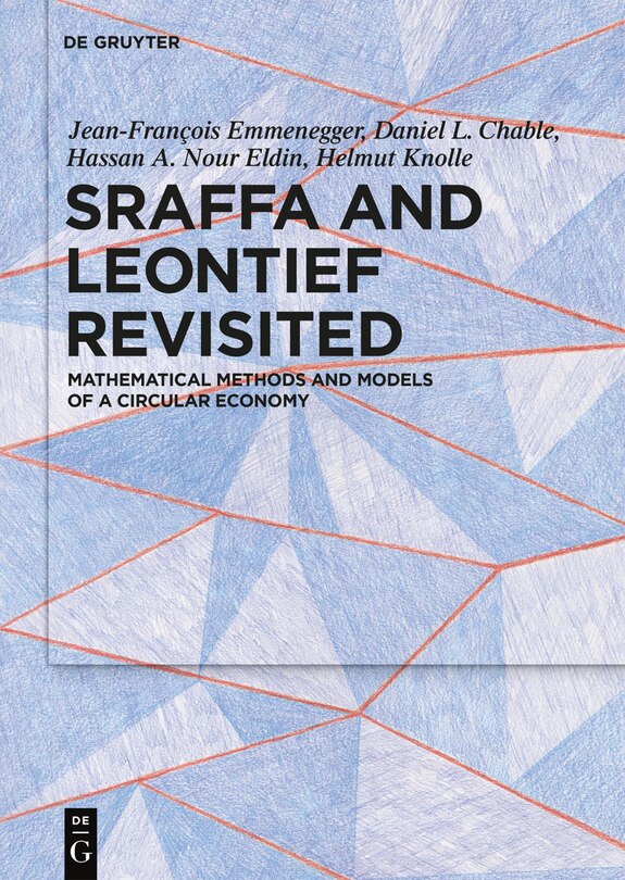 Front cover_Sraffa and Leontief Revisited