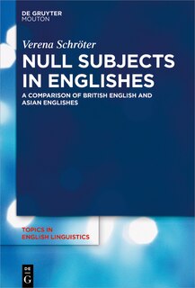 Front cover_Null Subjects in Englishes