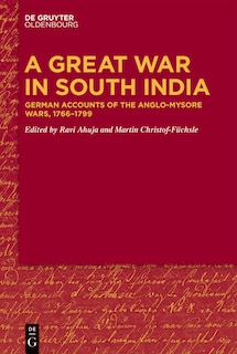 Front cover_A Great War in South India