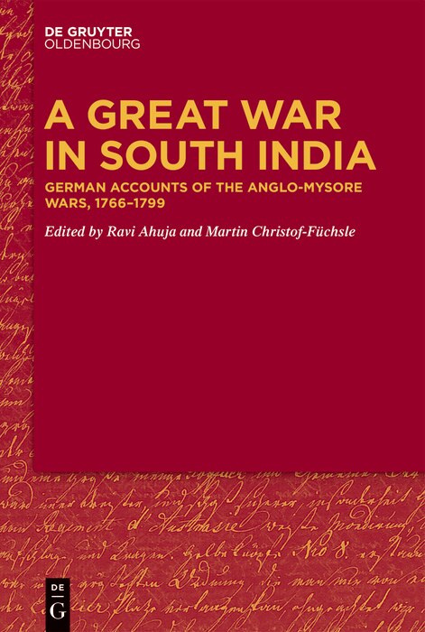 Front cover_A Great War in South India