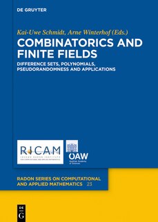 Couverture_Combinatorics and Finite Fields