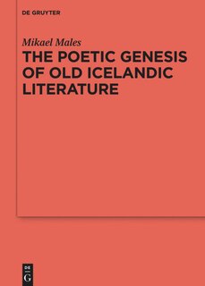 Couverture_The Poetic Genesis of Old Icelandic Literature