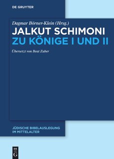 Front cover_Jalkut Schimoni Zu Könige I Und II