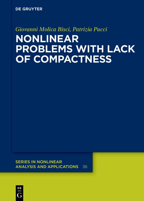 Front cover_Nonlinear Problems with Lack of Compactness
