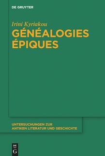 Front cover_Généalogies épiques