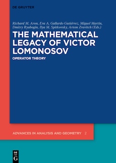 Front cover_The Mathematical Legacy of Victor Lomonosov