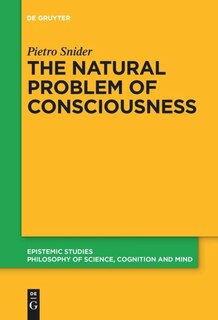 Front cover_The Natural Problem of Consciousness