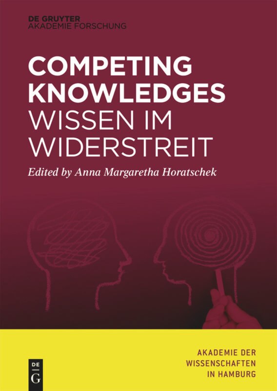 Front cover_Competing Knowledges – Wissen im Widerstreit