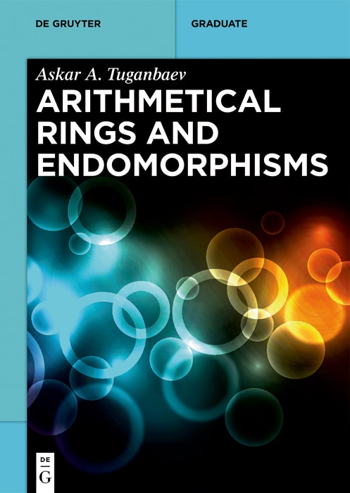 Front cover_Arithmetical Rings And Endomorphisms