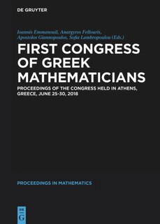 Front cover_First Congress of Greek Mathematicians