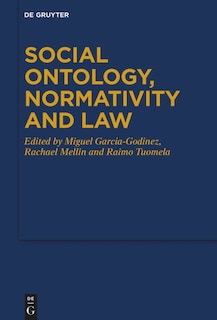 Front cover_Social Ontology, Normativity and Law