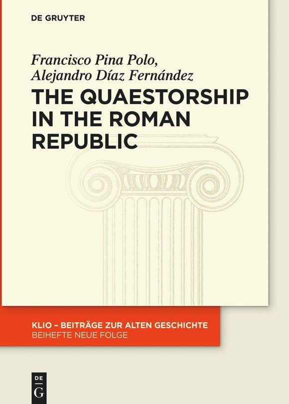 Couverture_The Quaestorship in the Roman Republic
