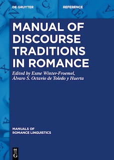 Couverture_Manual of Discourse Traditions in Romance