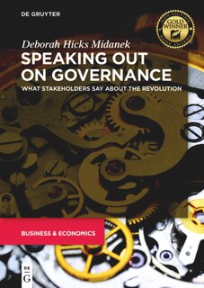 Couverture_Speaking Out on Governance