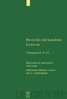 Front cover_[1) Epsilon – Iota. 2) Kappa – Omicron]