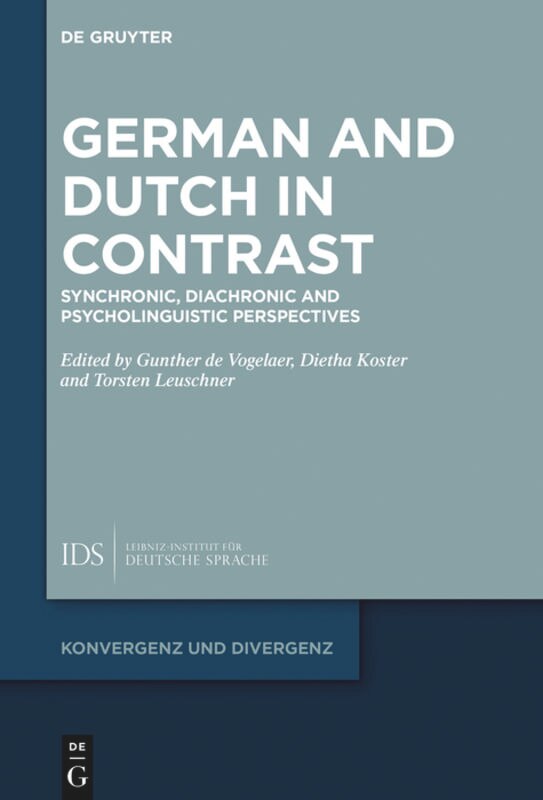 Couverture_German and Dutch in Contrast
