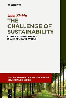 Couverture_The Challenge of Sustainability