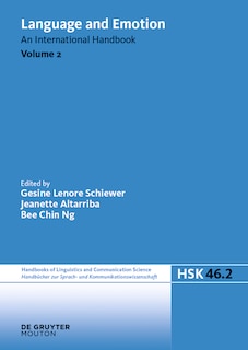 Front cover_Language and Emotion. Volume 2