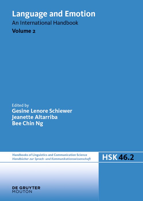 Front cover_Language and Emotion. Volume 2