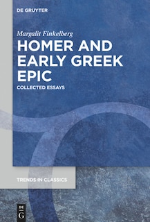 Front cover_Homer and Early Greek Epic