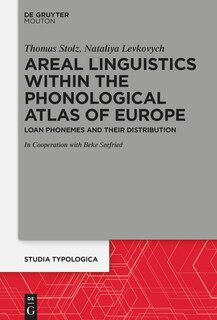 Front cover_Areal Linguistics within the Phonological Atlas of Europe