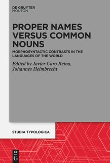 Front cover_Proper Names versus Common Nouns