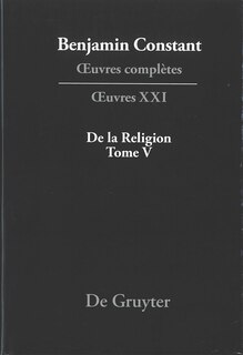 Couverture_De la Religion, considérée dans sa source, ses formes et ses développements, Tome V