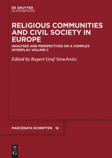 Front cover_Religious Communities and Civil Society in Europe