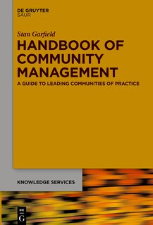 Front cover_Handbook of Community Management