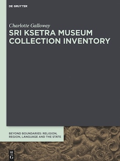 Front cover_Sri Ksetra Museum Collection Inventory
