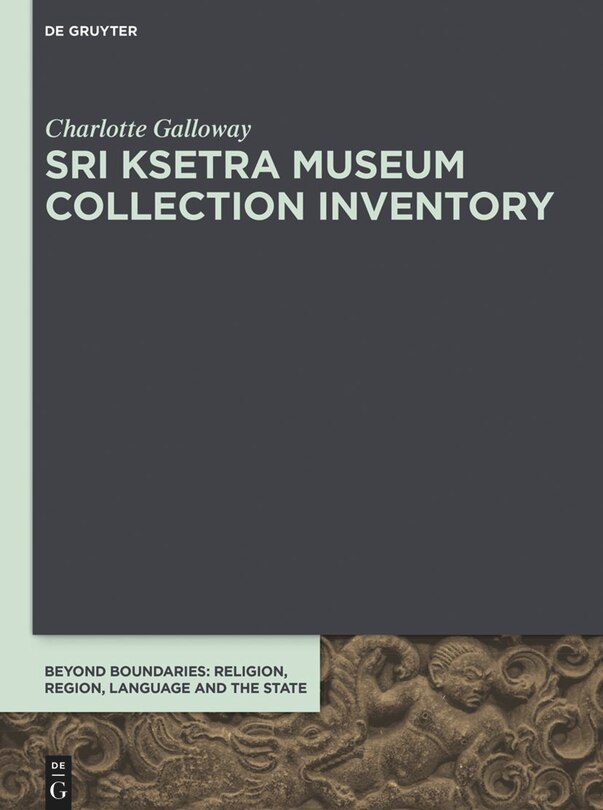 Front cover_Sri Ksetra Museum Collection Inventory