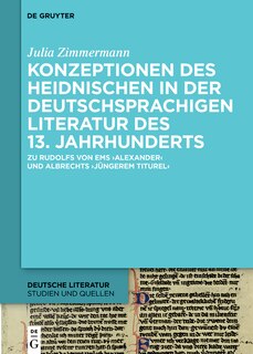 Couverture_Konzeptionen des Heidnischen in der deutschsprachigen Literatur des 13. Jahrhunderts