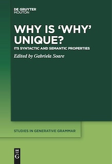 Front cover_Why is ‘Why’ Unique?