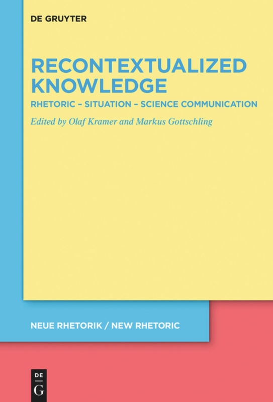 Front cover_Recontextualized Knowledge