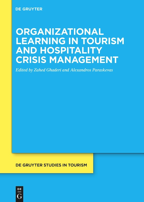 Couverture_Organizational learning in tourism and hospitality crisis management