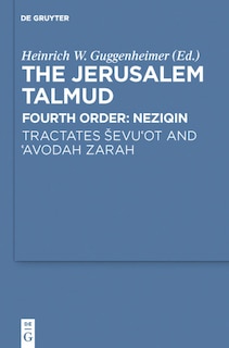 Front cover_Tractates Ševu'ot and 'Avodah Zarah